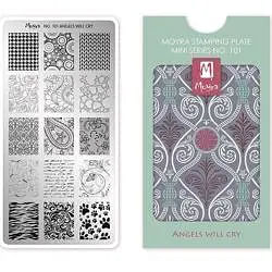Angels will cry MINI Stamping Plate NO. 101 Moyra